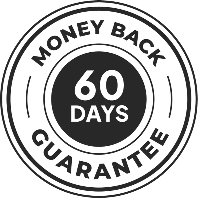 OptiPlax OptiPlax 60-day money back guarantee badge